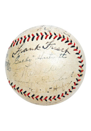 1933 National League All-Stars Team-Signed Baseball (Full JSA LOA • First MLB All-Star Game)