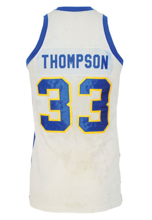 Circa 1979 David Thompson Denver Nuggets Game-Used Home Jersey