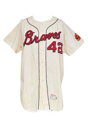 1960s Atlanta Braves Team-Issued Minor League Home Flannel Jersey