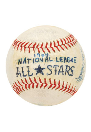 1964 National League All-Star Team-Signed Baseball (JSA)