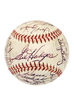1970 New York Mets Team Signed Baseball (JSA)