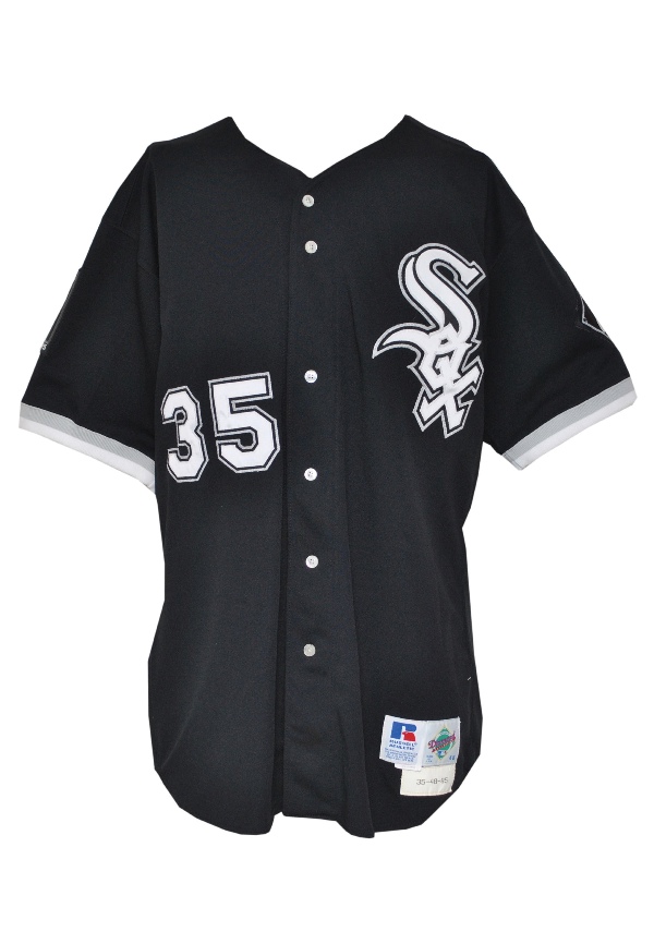 1998 Frank Thomas Game Worn Chicago White Sox Jersey with Team, Lot #81967