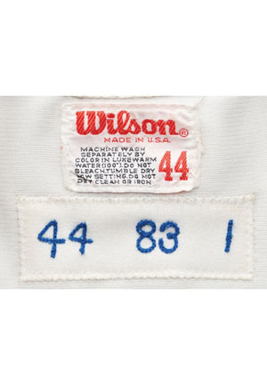 Lot Detail - 1983 Cliff Johnson Toronto Blue Jays Game-Used Home Jersey