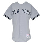 7/19/2013 Ichiro Suzuki NY Yankees Game-Used Road Jersey (Steiner LOA • MLB Hologram)