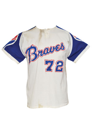 1972 Atlanta Braves Bat Boy Worn Jersey (Rare Style)