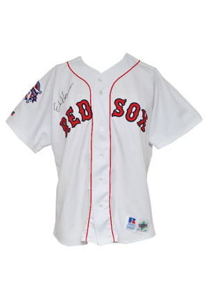 1995 Erik Hanson Boston Red Sox MLB All-Star Game-Used & Autographed Home Jersey (JSA • MLB LOA)