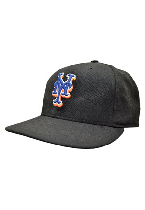 9/3/2007 Pedro Martinez New York Mets Game-Used Cap from 3,000th Strikeout Game (Mets-Steiner LOA • Photomatch)