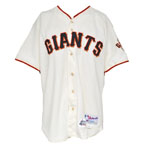 2001 Barry Bonds San Francisco Giants Game-Used Home Jersey (MVP & 73 HR Season • Bonds Authenticated Tagging)