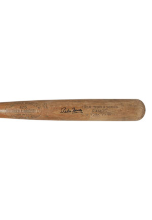1964 Pedro Ramos New York Yankees World Series Game-Used & Autographed Bat (JSA • PSA/DNA)
