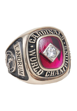 1982 Tito Landrums Wifes St. Louis Cardinals World Championship Ring