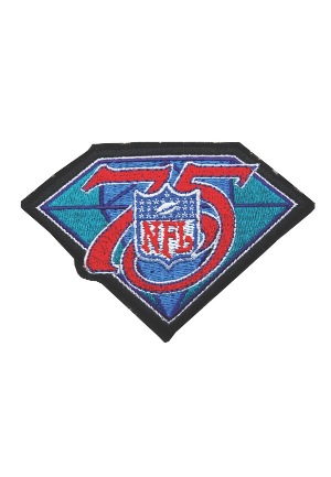 Lot of 1994 NFL 75th Anniversary Patches (100)
