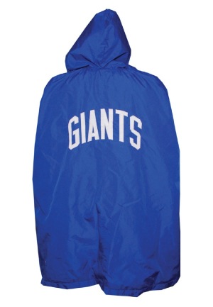 Early 1970s NY Giants Worn Sideline Cape