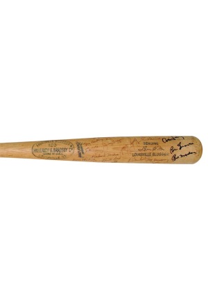 1971 Ron Hunt Montreal Expos Game Bat Signed by the 1971 Montreal Expos Team (PSA/DNA)(JSA)