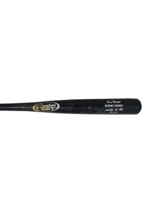 2003-04 Bobby Abreu Philadelphia Phillies Game-Used Bat (PSA/DNA)