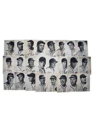 1939 Chicago Cubs Team Issued Picture Pack with Dean, Herman & Others (24)