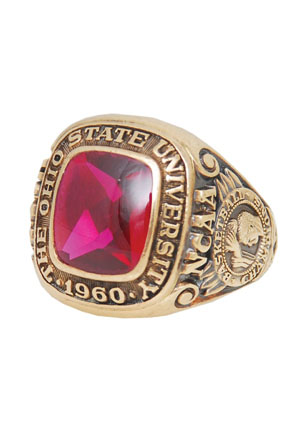 1960 Jerry Lucas Ohio State National Championship Ring (Lucas LOA • HoF LOA)