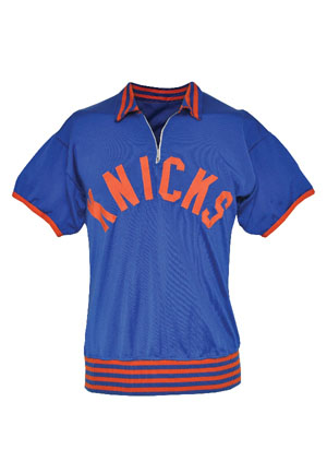 Circa 1960 "Jumpin" Johnny Green Rookie Era NY Knicks Worn Shooting Shirt (Green LOA • HoF LOA)