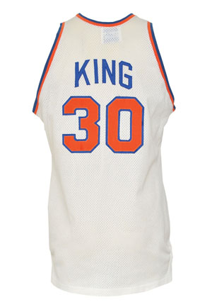 Early 1980’s Bernard King New York Knicks Game-Used Home Jersey (HoF LOA)