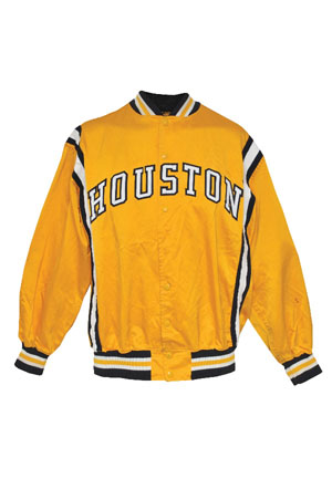 1968-69 Don Carlos Houston Mavericks ABA Worn Warm-Up Jacket (Player LOA • HoF LOA • Rare)