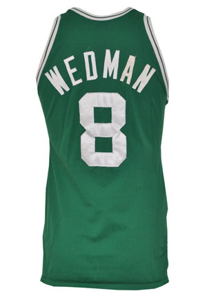 Circa 1985 Scott Wedman Boston Celtics Game-Used Road Jersey