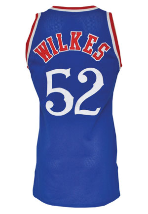 1985-86 Jamaal Wilkes LA Clippers Game-Used Road Jersey (Final Season • Equipment Manager LOA)