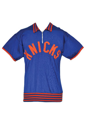 1959-60 Cal Ramsey NY Knicks Worn Shooting Shirt (Ramsey LOA)