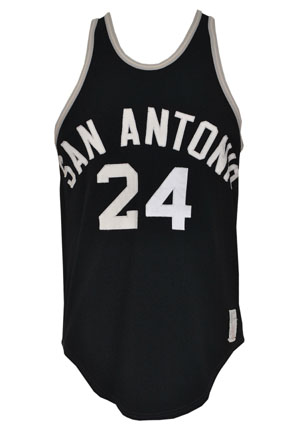 1973-74 Bob Netolicky ABA San Antonio Spurs Game-Used Road Jersey