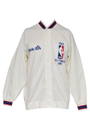1984 "Pistol" Pete Maravich Schick NBA Old Timers Game-Used Shorts & Warm-Up Jacket & 1985 "Pistol" Pete Maravich Schick NBA Legends Worn Warm-Up Jacket (3)(Maravich Family LOA)