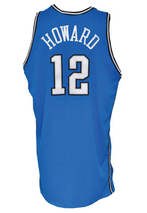 2007-08 Dwight Howard Orlando Magic Game-Used Road Jersey