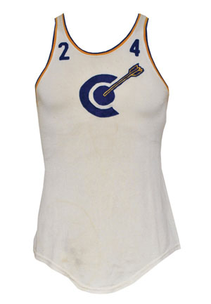 Circa 1954 Roger Stokes Denver Central Bankers Game-Used Home Jersey & Worn Shooting Shirt (2)(Stokes LOAs)
