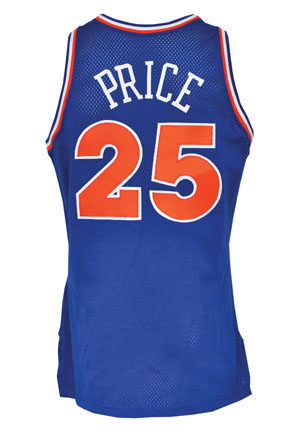 1992-93 Mark Price Cleveland Cavaliers Game-Used Road Uniform (2)