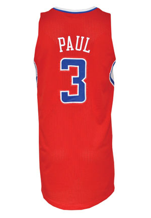 Circa 2012 Chris Paul Los Angeles Clippers Game-Used Road Jersey
