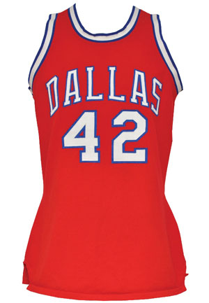1972-73 Collis Jones ABA Dallas Chaparrals Game-Used Road Jersey (Rare)