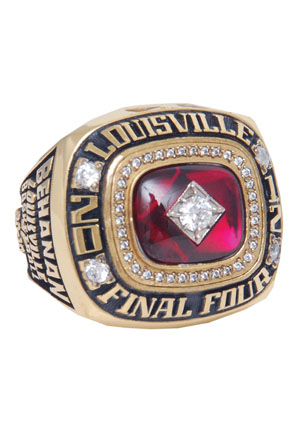 THIS LOT HAS BEEN WITHDRAWN - 2012 Chane Behanan Louisville Cardinals NCAA Final Four Ring