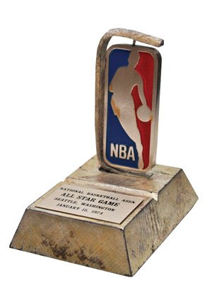 1/15/1974 Elgin Baylor NBA All-Star Game Trophy (Baylor LOA)