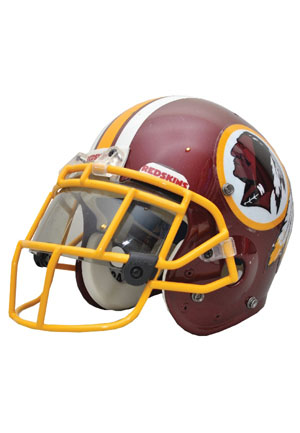 Early 2000s Champ Bailey Washington Redskins Game-Used Helmet