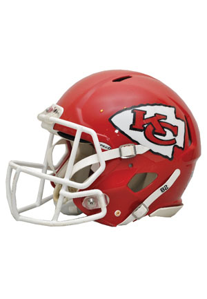2010 Dwayne Bowe Kansas City Chiefs Game-Used Helmet
