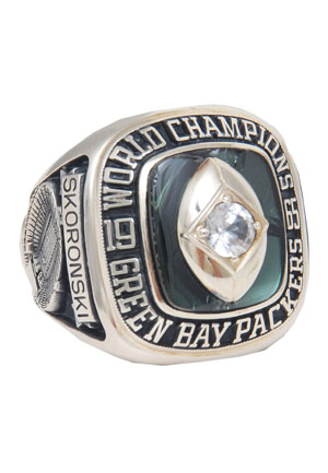 1965 Bob Skoronski Green Bay Packers World Championship Ring (Letter of Provenance)