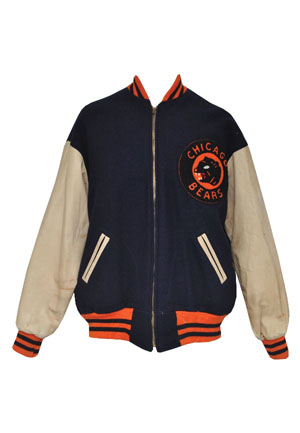 Circa 1950 Chicago Bears Team Sideline Jacket