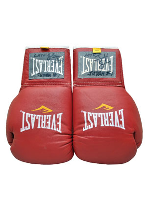 8/2/2008 Zab Judah Fight-Worn & Autographed Gloves vs. Joshua Clottey (JSA)