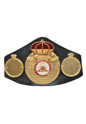 1984 Greg Page WBA World Heavyweight Championship Belt