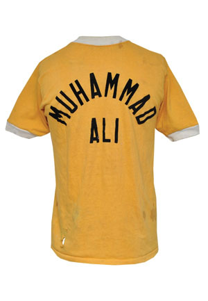 Mid 1970s Muhammad Ali Worn Training Camp Shirt (Craig Hamilton LOA)