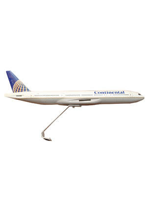 Larry Holmes 50th Birthday Present Airplane from Continental Airlines