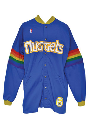 1988-89 Walter Davis Denver Nuggets Worn Warm-Up Suit (2)