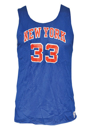Patrick Ewing New York Knicks Practice Jerseys and Shorts (3)
