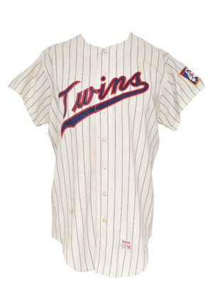 Late 1960s Minnesota Twins Game-Used Minor League Home Flannel Jersey