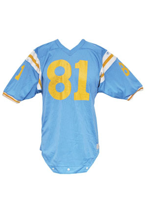 Circa Late 1980s UCLA Bruins Game-Used Jersey (Team Repairs)