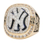 1999 New York Yankees World Championship “A” Ring with Original Presentation Box (Mint)