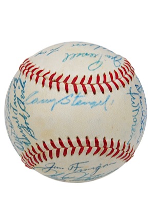 1954 All-Star Game Multi-Signed Baseball (JSA)