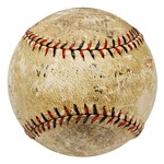 10/12/1923 World Series Game 4 Game-Used Baseball (Dick Dobbins LOA • Sourced from George "High Pockets" Kelly • NY Yankees vs. NY Giants)